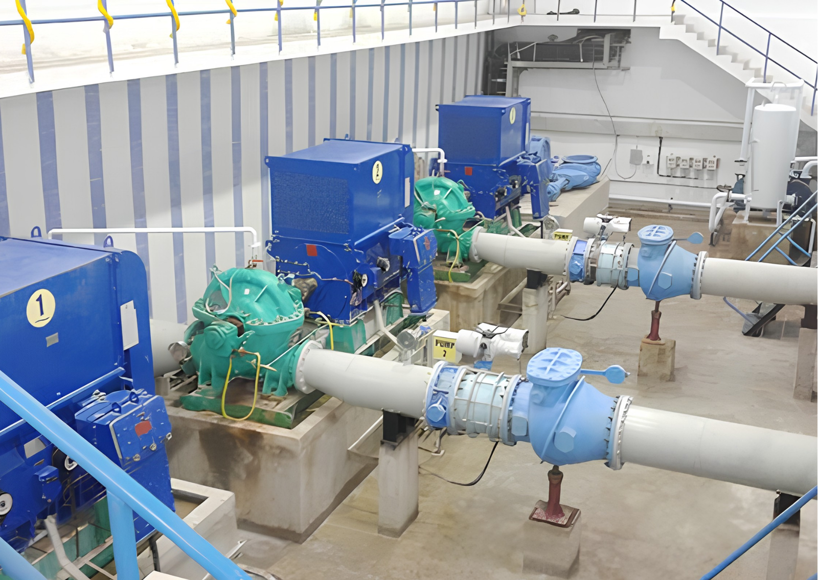 Pumpset alignment and coupling check during commissioning